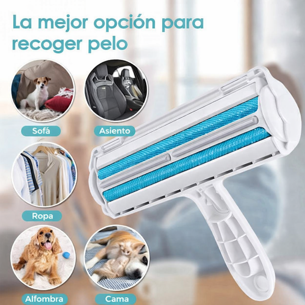 Rodillo Quita Pelos Profesional Autolimpiable