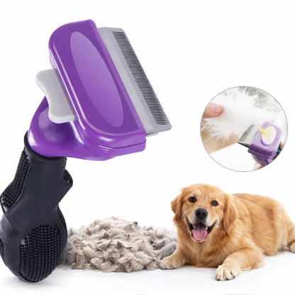 Cepillo Deslanador Profesional para Perros y Gatos